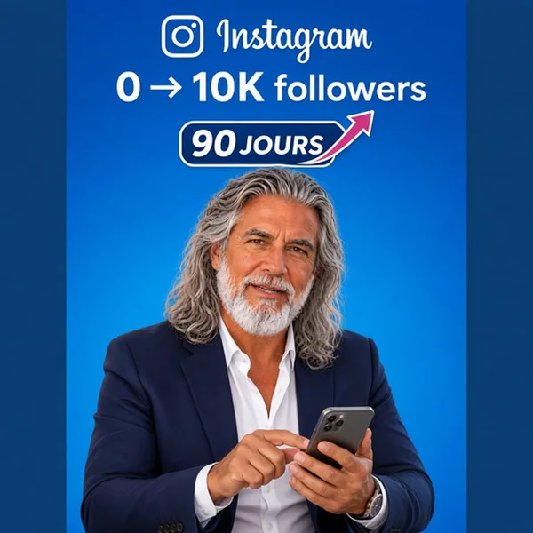 Couverture « Instagram de 0 à 10K followers en 90 jours »